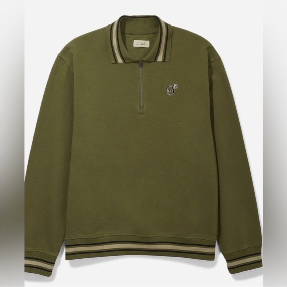 NWT Saturdays NYC Mott Vintage Quarter Zip | Size: Medium